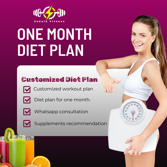 One Month Plan (Lose upto 7kg)