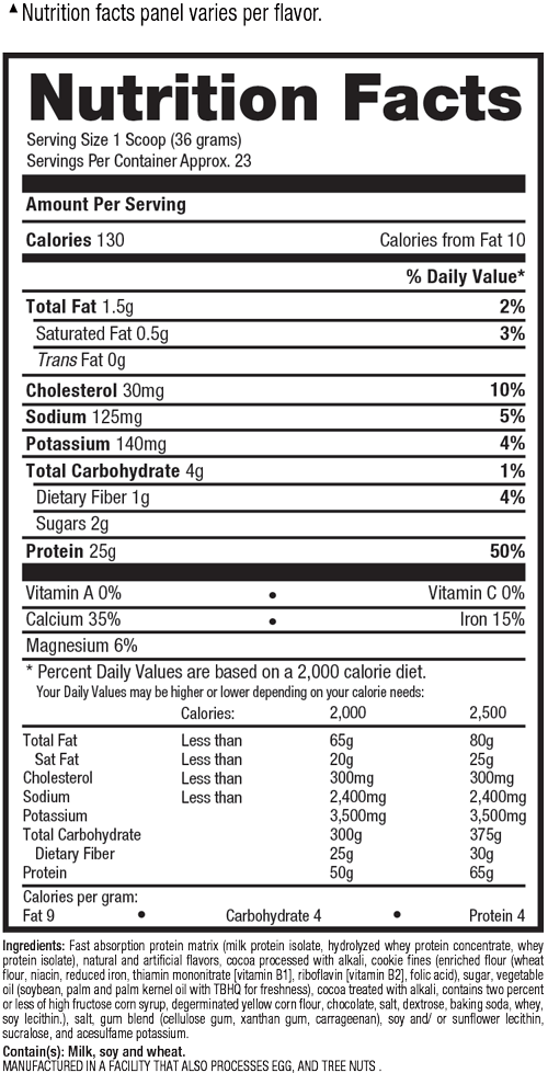 BPI WHEY PROTEIN 4LB