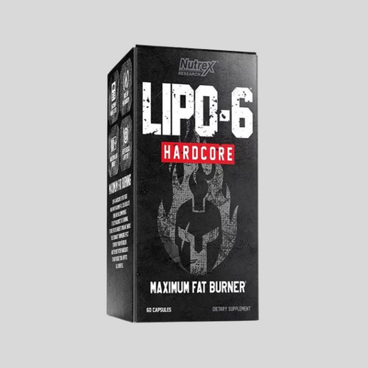 Nutrex Lipo-6 Hardcore Maximum Fat Burner, 60 Ct