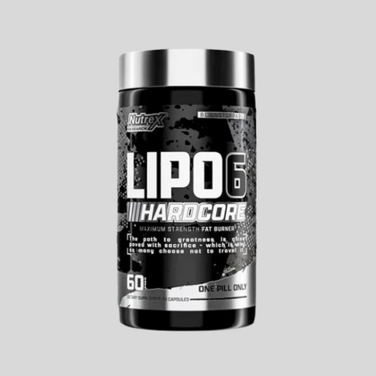 Nutrex Lipo-6 Hardcore Maximum Fat Burner, 60 Ct