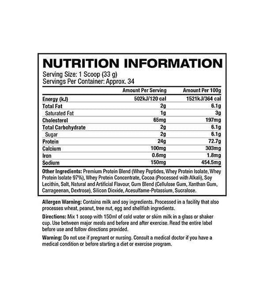 MUSCLETECH NITRO TECH 100% WHEY GOLD – 5.03LB